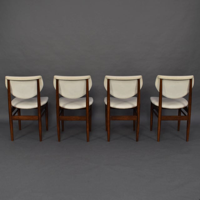Wenge Dining Room Chairs, 1960s, Set of 4 For Sale - Image 17 of 18