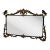 John Richards Tuscan Large Carved Frame Mirror For Sale