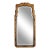 Friedman Brothers Black & Gold Chinoiserie Mirror For Sale