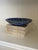Signed Christine Jouval Blue Aptware Serving Bowl For Sale - Image 13 of 18