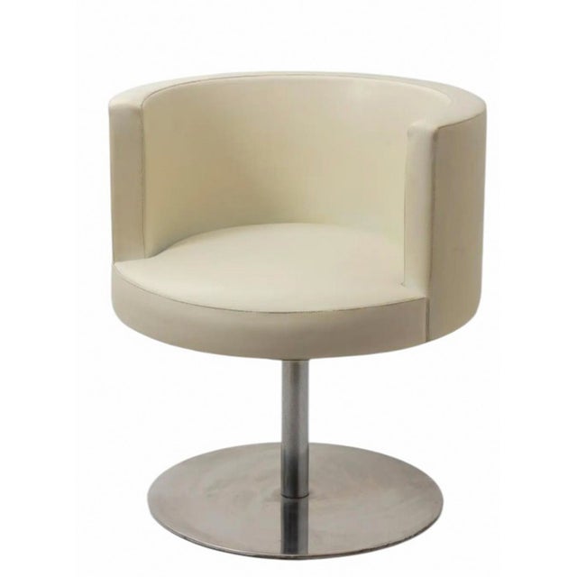 Cidonio Swivel Chairs by Antonia Astori for Cidue, Italy, 1970s, Set of 4 For Sale - Image 4 of 7