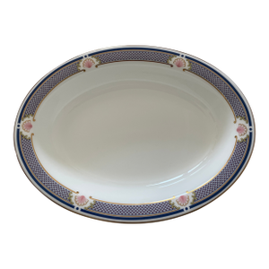 Wedgwood Waverley Bone China Oval Serving Bowl Mint Condition.