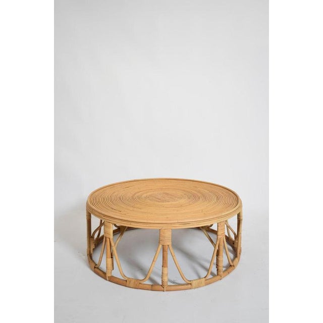 Arrabida Rattan Stool by Barracuda Interiors For Sale - Image 4 of 6