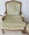 Early 21st Century Plush Velvet French Country Fauteuil Armchairs Pair For Sale - Image 5 of 15
