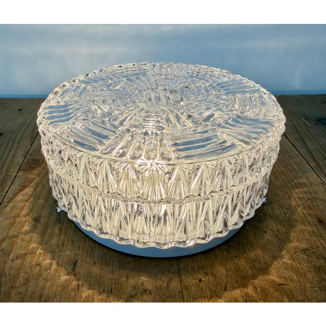 Vintage Glass Wall Light, 1970s For Sale - Image 15 of 17