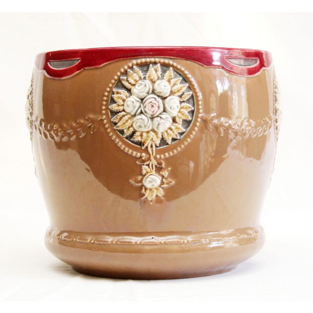 Eichwald Ceramics Flower Pot Cachepot, 1890s For Sale - Image 10 of 10