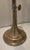 1986 Chapman Tall Brass Horn Shaped Lamp With Decorative Chain For Sale - Image 9 of 12