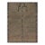 19th Century Central Asian Brown Turkmenistan Ersari Beshir Islamic Prayer Rug For Sale