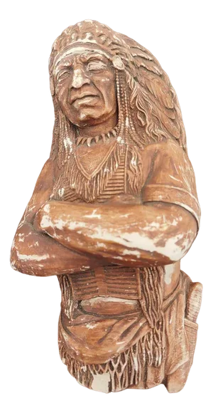 Vintage Plaster Figurine, 1970s