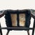 Brown Qing Dynasty 19th Century Carved Chinese Rosewood Chair With Stone Seat For Sale - Image 8 of 9