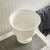 White Mirabelle Decorative Pedestal Bowl Large For Sale - Image 8 of 8