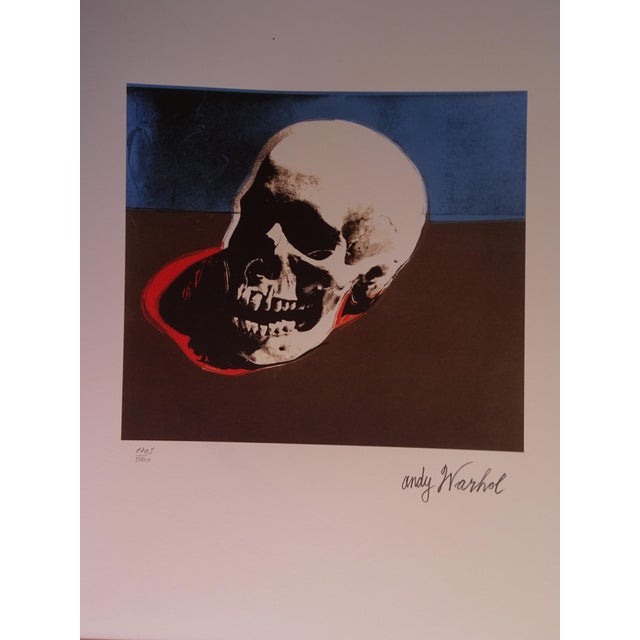 After Andy Warhol, Skull, Lithograph For Sale