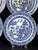 Blue Willow Transferware Plates from Wedgwood, England, Set of 6 For Sale - Image 5 of 13