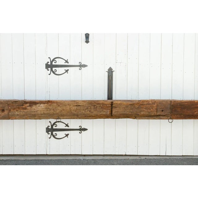 Long 18th Century Gangaur Architectural Carved Beam For Sale - Image 9 of 13