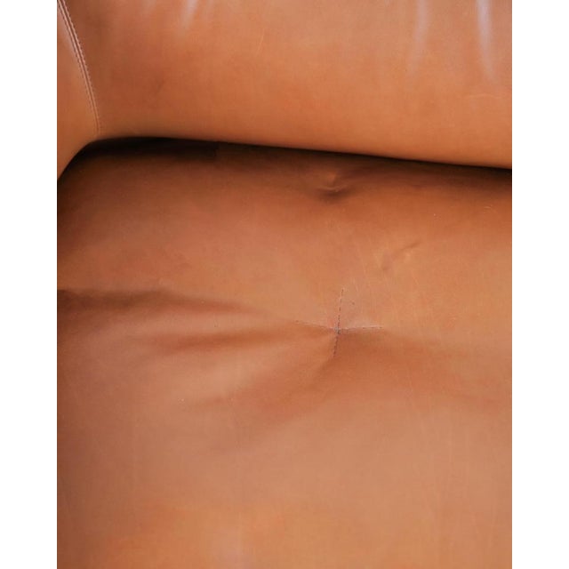 Three-Seater Sofa in Cognac Leather from Erik Jørgensen For Sale - Image 10 of 13