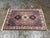 Tribal 3ft 5in × 4ft 7in Hand-Knotted Wool Geometric Area Rug. Vintage For Sale - Image 3 of 12