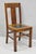 Arts & Crafts Antique Mission Oak Arts & Crafts T-Back Limbert Style Dining Chairs - Set of 4 For Sale - Image 3 of 18