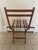 American Vintage Canvas Childs Beach Chair For Sale - Image 3 of 6