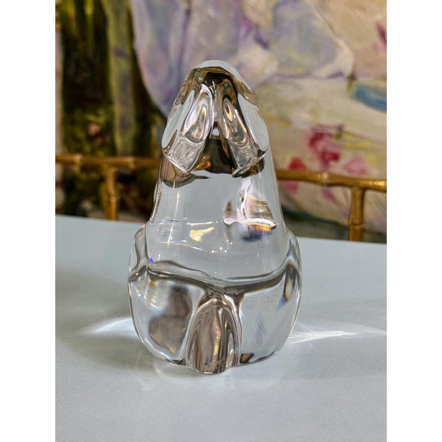 Baccarat Baccarat Crystal Bunny Rabbit Figurine For Sale - Image 4 of 9