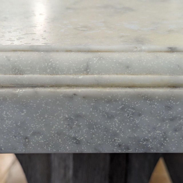 Restoration Hardware (Rh) St. James Marble-Top Rectangular Dining Set For Sale - Image 11 of 18