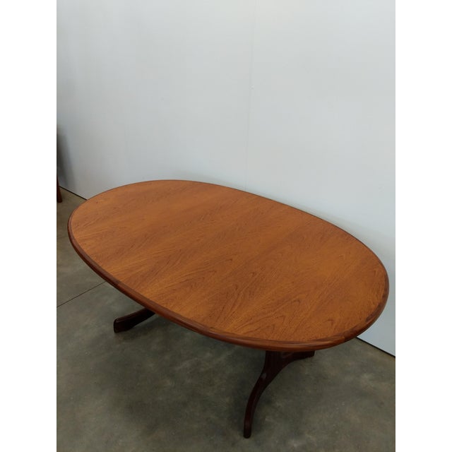 Vintage Mid Century Modern Teak Extendable Dining Table by G Plan For Sale - Image 9 of 10