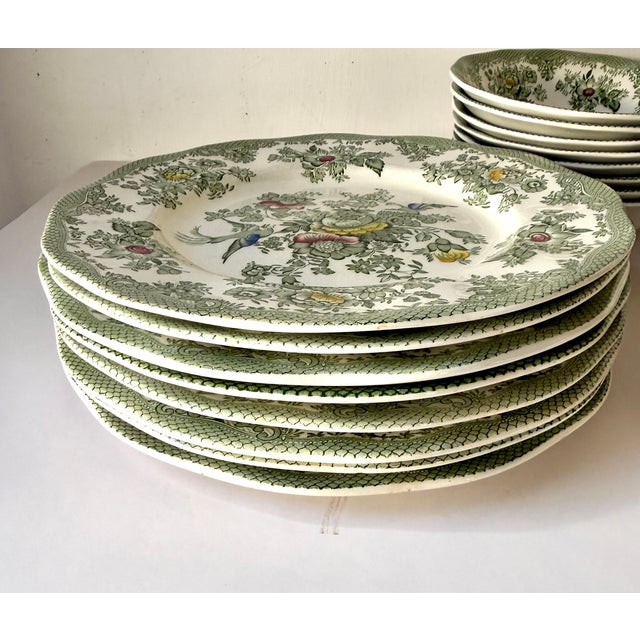 1960s Mid-Century Modern Enoch Wedgwood Tunstall Kent Dinnerware Set- 40 Pieces For Sale - Image 10 of 12