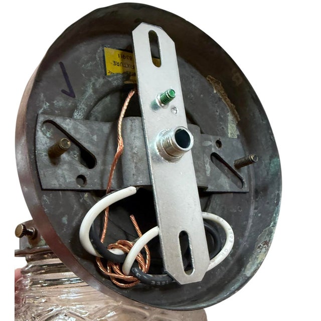 Farmhouse Mid 20th Century Rustic Jelly Jar Outdoor Light Fixture For Sale - Image 3 of 7