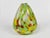 Mid-Century Modern Vintage Small Green Hand Blown Glass Bud Vase For Sale - Image 3 of 6