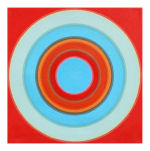 "Fidget Spin 2" Contemporary Minimalist Acrylic Painting by Paul Westacott