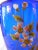 Late 19th Century Coralene Cobalt Vase From Czechoshovakia For Sale - Image 6 of 12