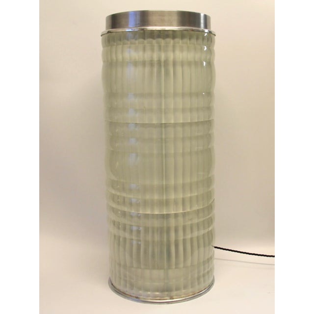 Large Art Deco Industrial Floor Lamp from Holophane, 1930s For Sale - Image 9 of 9