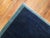 Contemporary Blue Vintage Chinese Minimalist Rug - 2'3" x 2'5" For Sale - Image 3 of 18