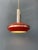 Small Space Age Red and Chrome Pendant Lamp For Sale - Image 11 of 11