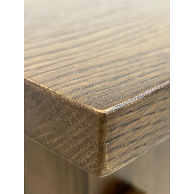 2020s Arts and Crafts / Mission Style Taboret End Table For Sale - Image 5 of 10