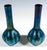 Art Nouveau Ruby Papillon Soliflore Vases from Loetz, Austria-Hungary, 1900s, Set of 2 For Sale - Image 4 of 9