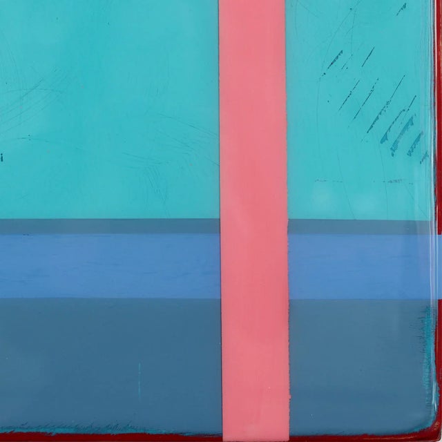 2020s Made in the Shade 5 - Modern Resin Minimalist Multicolor Geometric Abstract Original Artwork by Ricky Hunt For Sale - Image 5 of 9