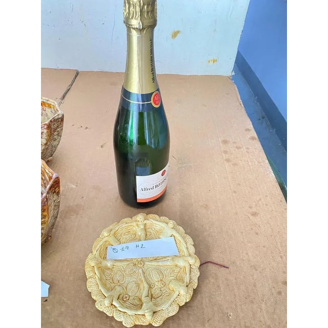 Ceramic Vide Poche with Sculpted Female, France, 1950s For Sale - Image 9 of 10