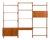 Mid-Century Danish Teak Wall Unit, 1960s For Sale