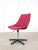 Mid-Century Modern Pink Shell Swivel Chair by Niko Kralj for Stol Kamnik, 1970s For Sale - Image 3 of 15