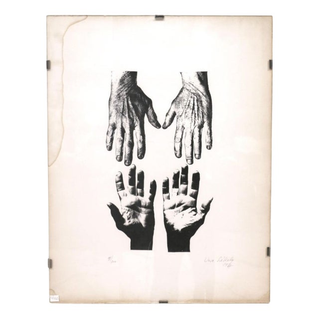 Véra Székély, Figurative Composition, 1977, Lithograph For Sale