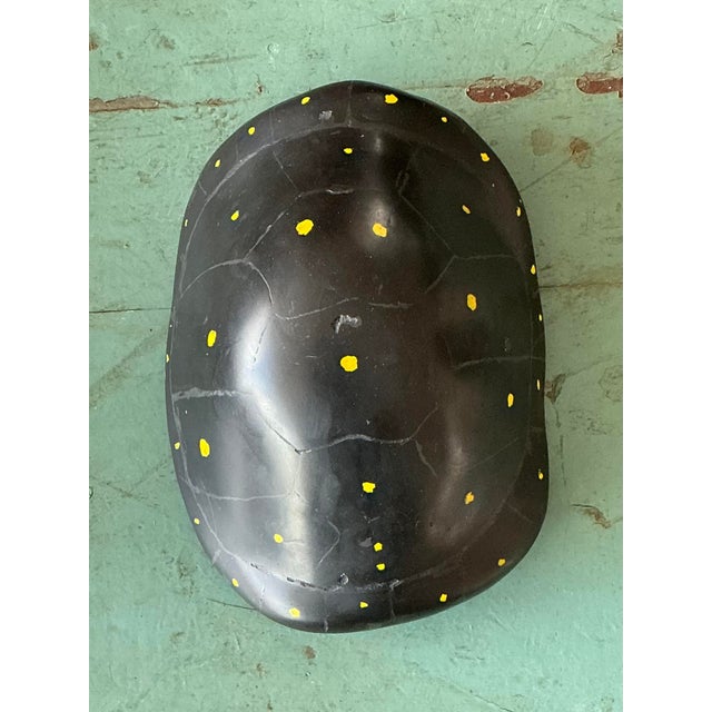 Vintage Italian Scagliola Pigmented Plaster Turtle Shell For Sale - Image 4 of 12