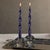 Contemporary Lumière Twist Taper Candles, Set of 12 in Twilight Indigo, 10" For Sale - Image 3 of 3
