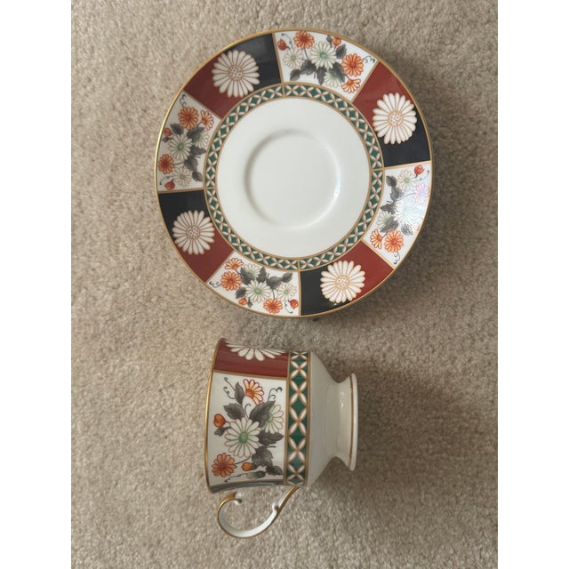 Japanese Mikasa Bone China Shogun Dinning Set For Sale - Image 3 of 8
