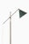 This rare adjustable floor lamp, designed by thomas valentiner and produced by poul dinesen in denmark, is a compelling...
