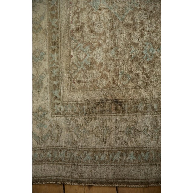 Taupe Antique Distressed Malayer Rug - 4'3" X 6'5" For Sale - Image 8 of 10