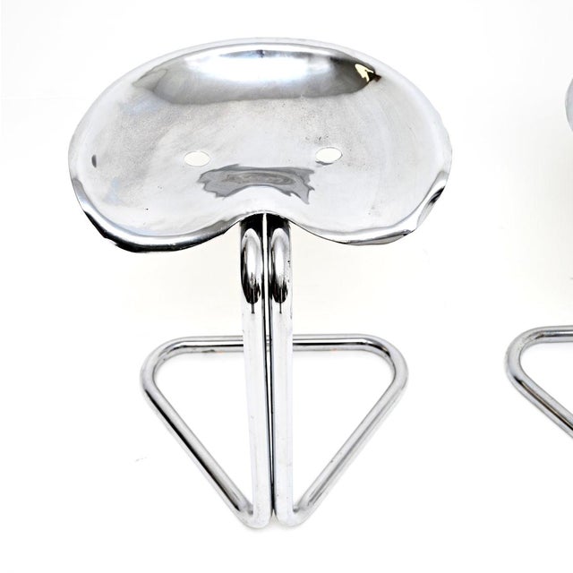 1960s Vintage Tractor Stools by Rodney Kinsman for OMK, 1960s, Set of 2 For Sale - Image 5 of 11
