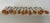 Mid 20th Century Set of 12 Mexican Honey Onyx Cocktail Forks in Amber Tones, Mid-Century Modern For Sale In Phoenix - Image 6 of 12