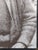 2020s Francisco Vital "Pistol Pete" Contemporary Western Black & Tan Pixelated Cowboy Portrait, 2025 For Sale - Image 5 of 9