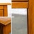 1930s to 1950s Transitional Solid Maple Nightstand or End Table With Hand Carved Pulls For Sale - Image 17 of 18