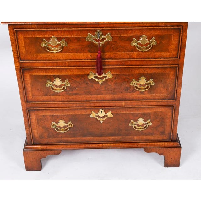 Vintage Bedside Tables in Burr Walnut, Set of 2 For Sale - Image 14 of 18